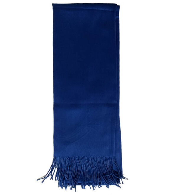 Echarpe bleue