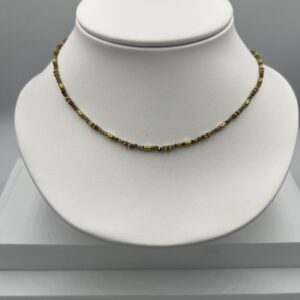 Collier Acier Inoxydable & Œil de Tigre - Force et Élégance