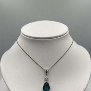 Collier Argent 925 & Topaze - Lumière Cristalline