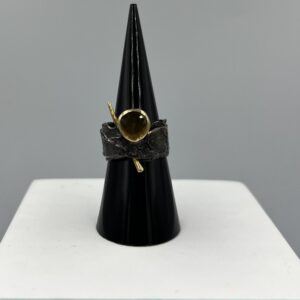 Bague Argent & Quartz – L’Âme des Éléments