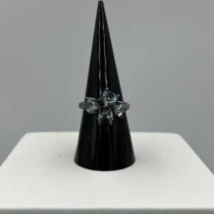 Bague Argent & Aigue-Marine – La Douceur des Océans