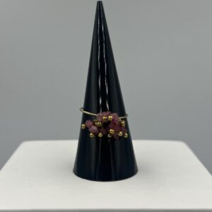 Bague Dorée Acier Inoxydable – Rubelia